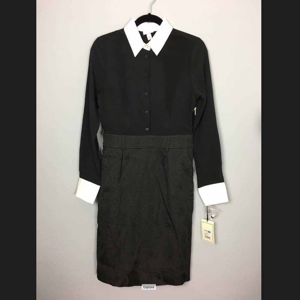 Altuzarra Black and White Blouse/Skirt Dress